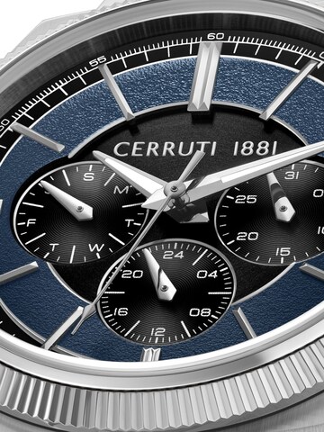 CERRUTI 1881 Analoog horloge 'Function watch Faedo' in Zilver