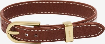 FOSSIL Bracelet in Brown: front
