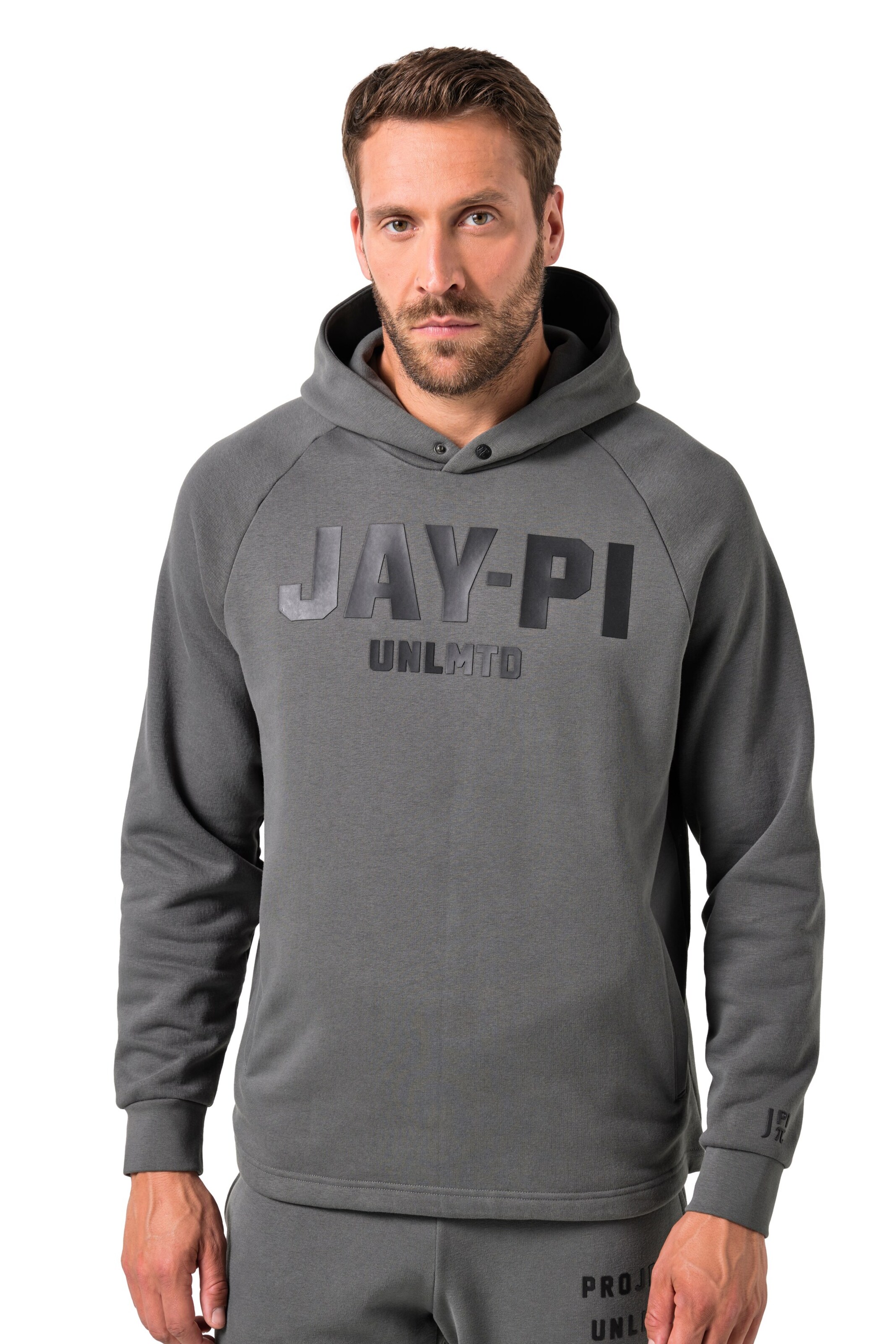 JAY-PI Sweatshirt in Grey: front