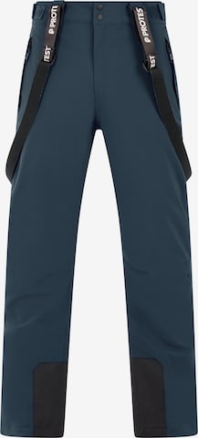 PROTEST Workout Pants 'PRTChester' in Blue: front
