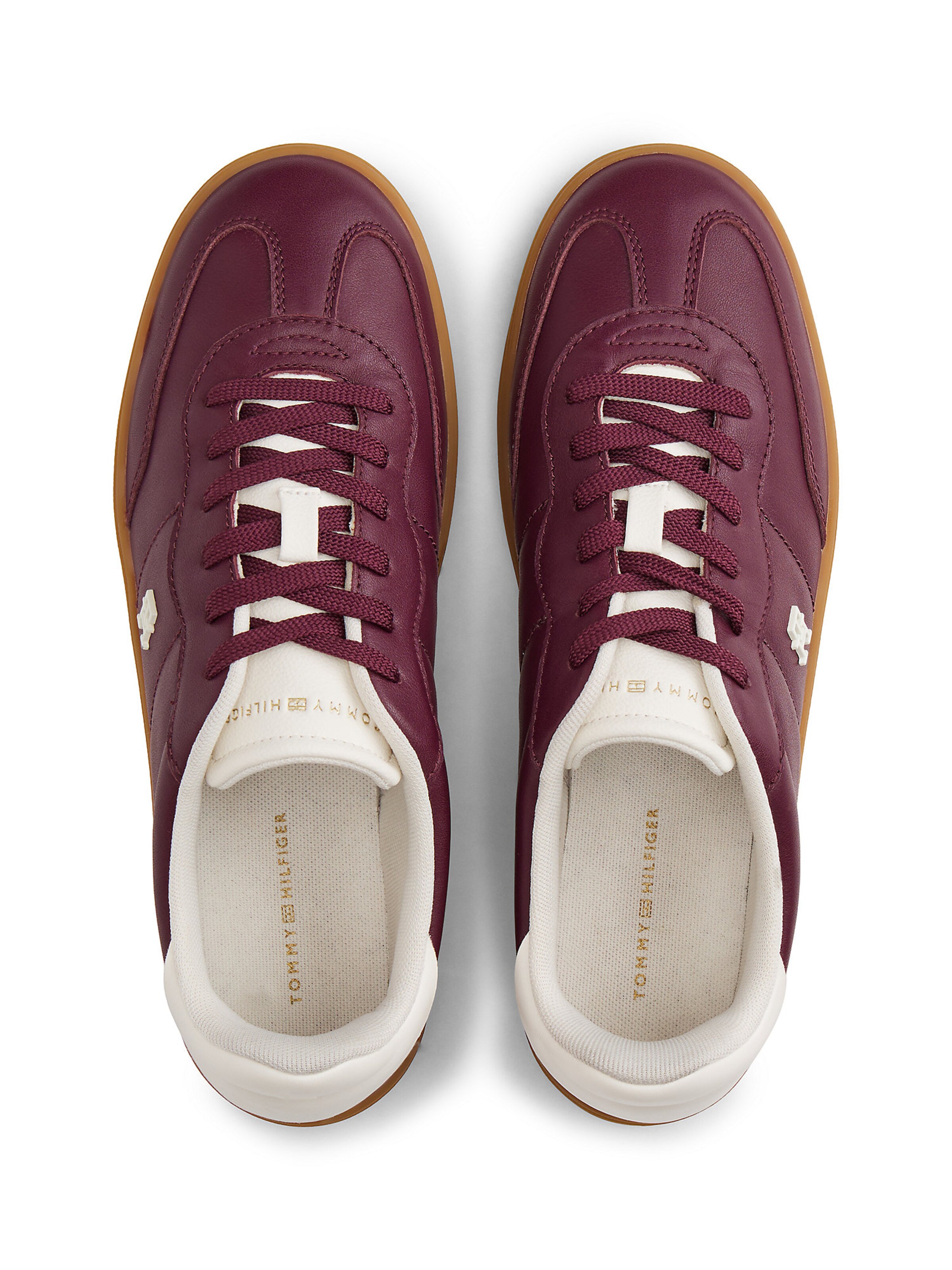 TOMMY HILFIGER Sneaker in Rot