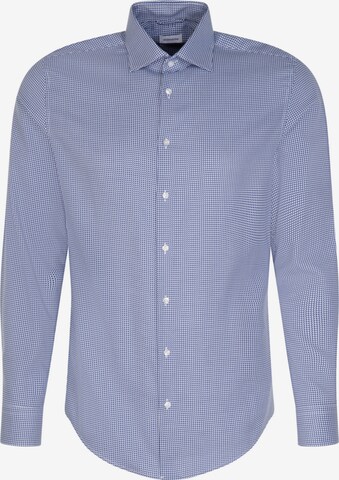 Coupe regular Chemise business SEIDENSTICKER en bleu : devant