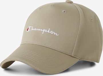 Champion Authentic Athletic Apparel Cap ' ' in Beige: front