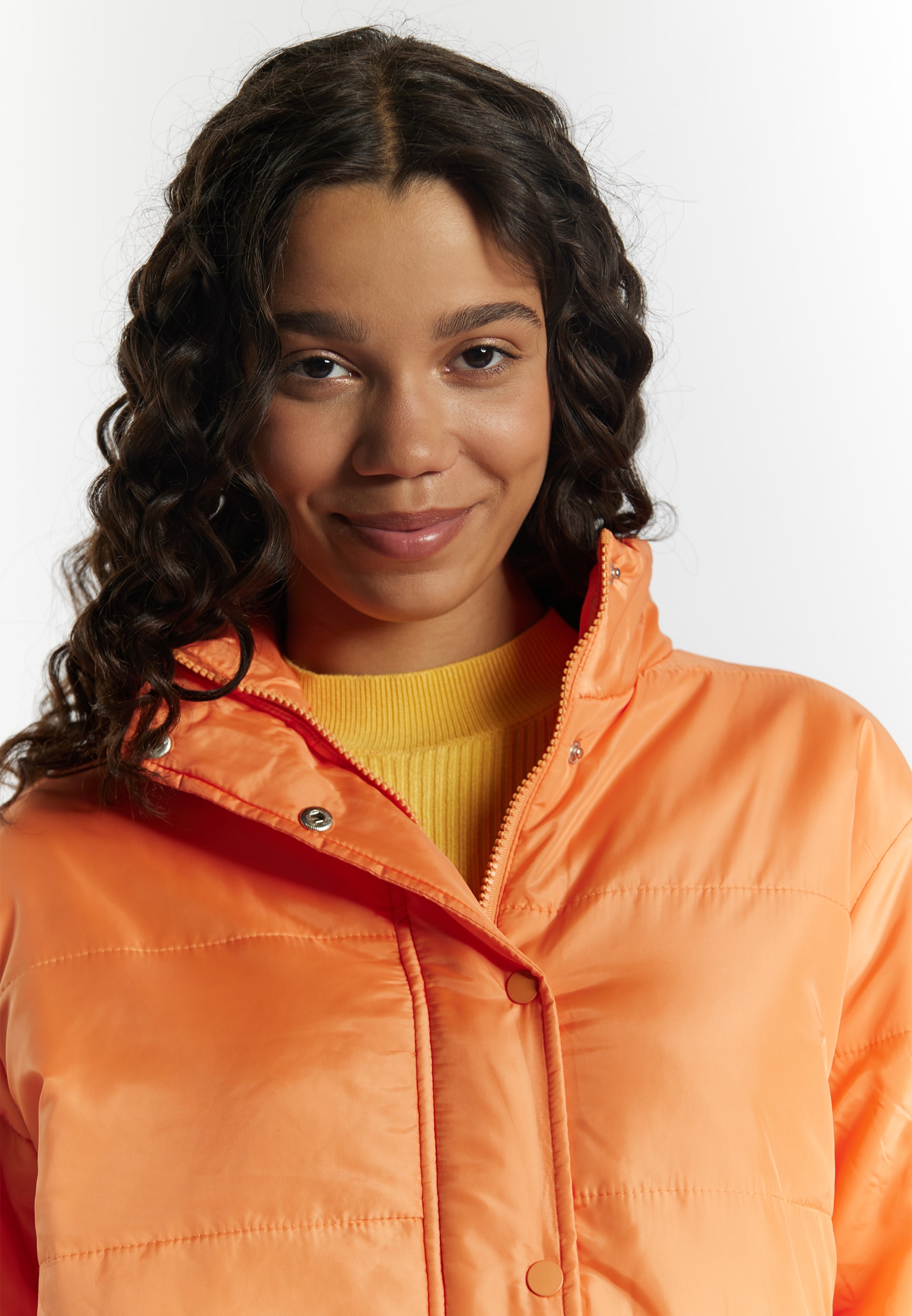 swirly Übergangsjacke in Orange