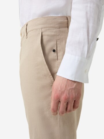 BOGNER Regular Chinohose 'Riley' in Beige