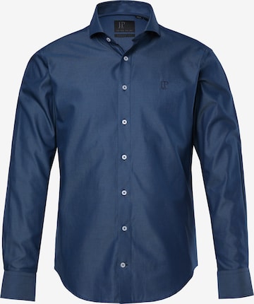 JP1880 Regular Fit Hemd in Blau: Vorderseite