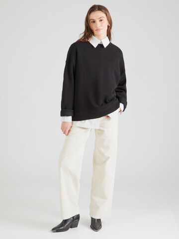 TOPSHOP Sweatshirt in Black