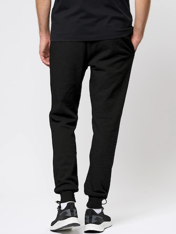 KAPPA - Regular Calças 'KMLogo Caseri' em preto