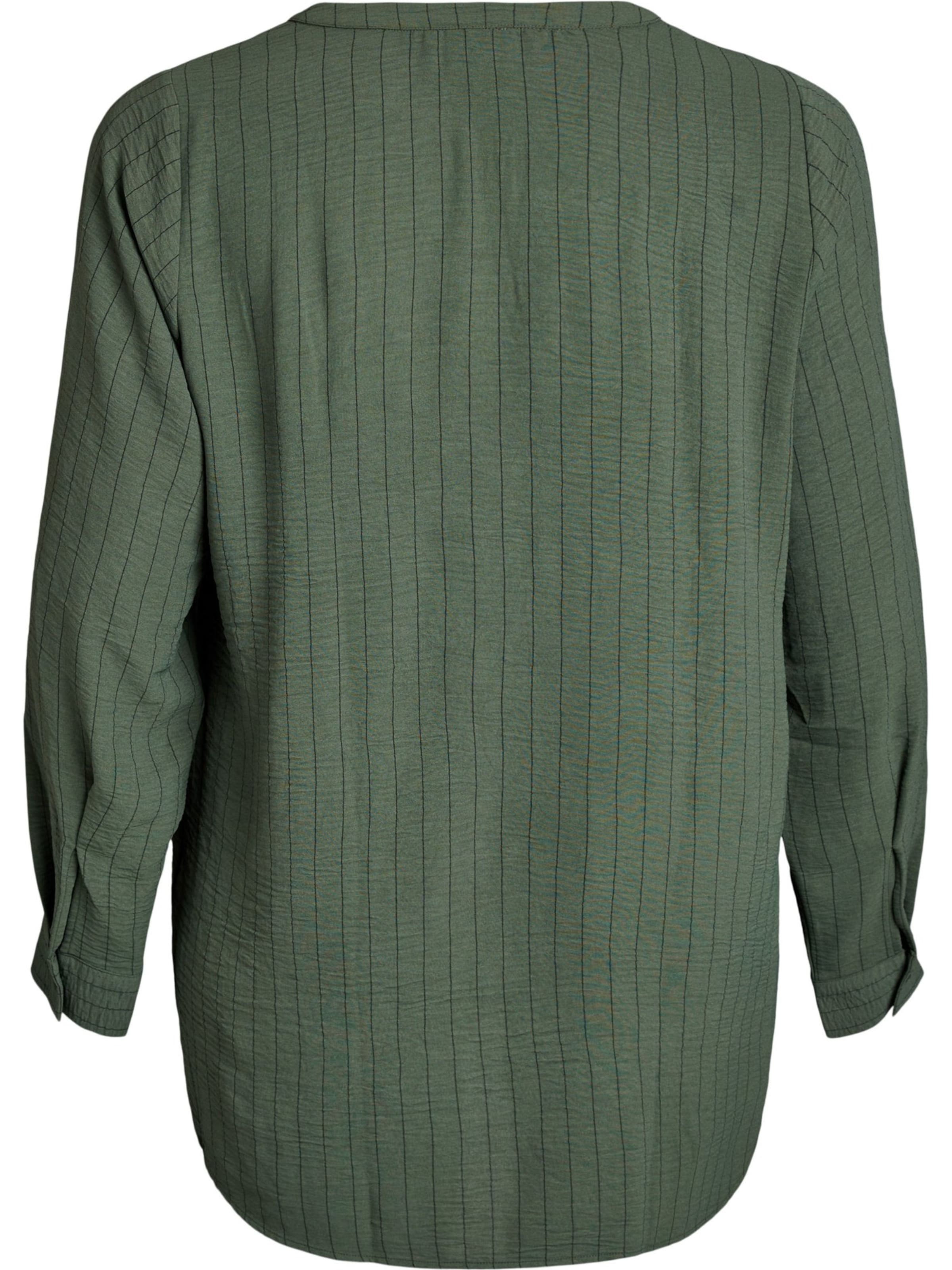 Flash by Zizzi Bluse in Grün