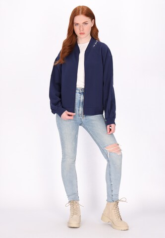 DreiMaster Vintage Zip-Up Hoodie in Blue