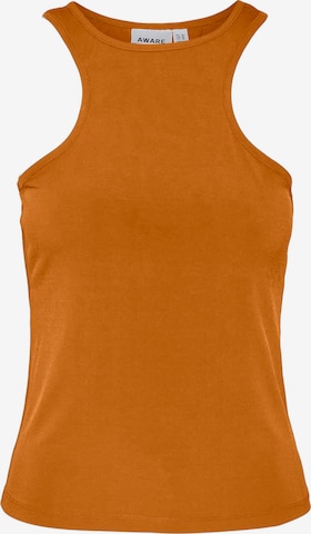 Aware Top 'Frances' in Orange: front