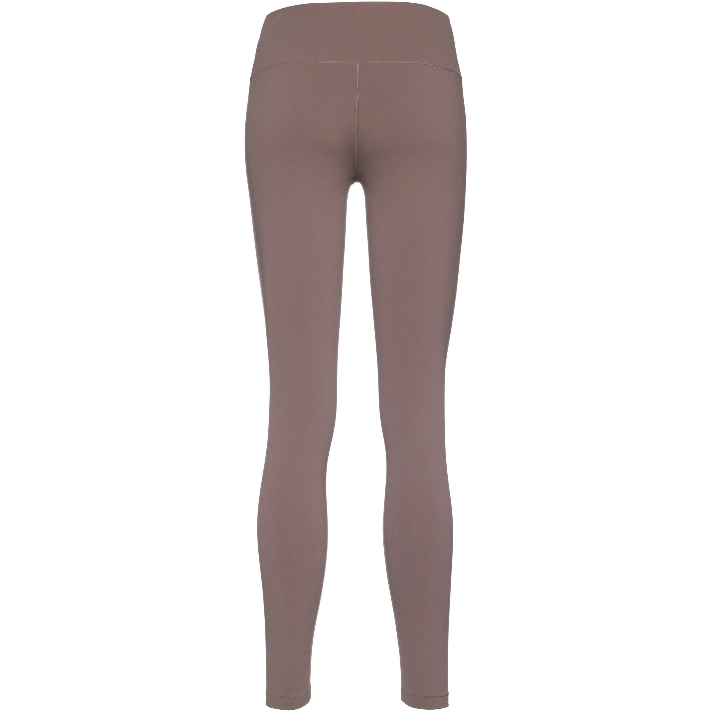 NIKE Skinny Workout Pants 'One' in Brown