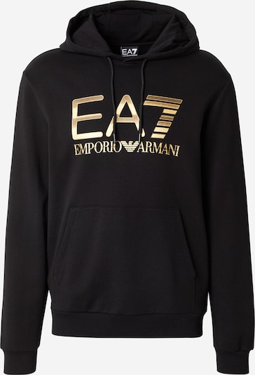 EA7 Emporio Armani Pulover u zlatna / crna, Pregled proizvoda