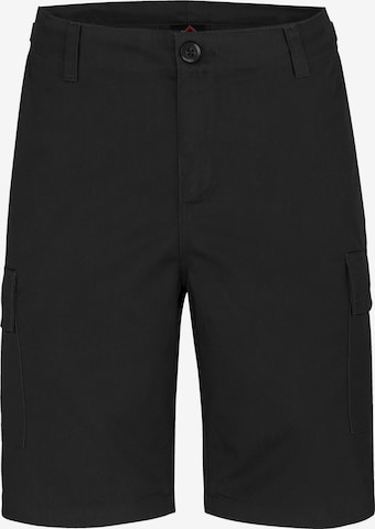 normani Regular Outdoor Pants 'Dalvík' in Black: front