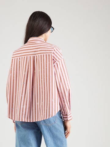 Essentiel Antwerp Blúzka 'Jelief Rhinestone' - Ružová