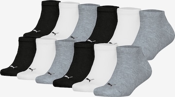 PUMA Socks in Grey: front
