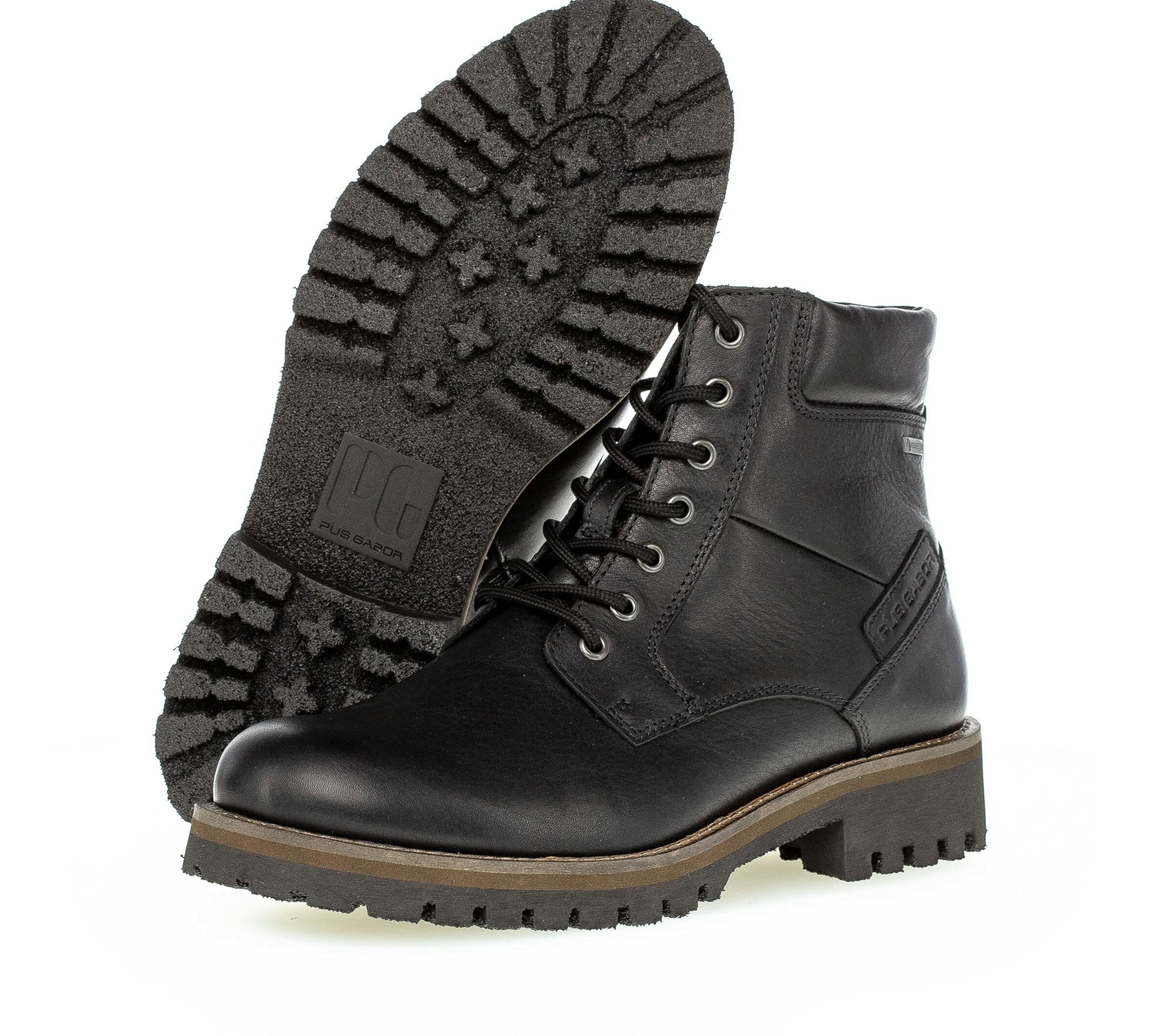 GABOR Schnürboots in Schwarz