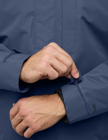 JACK WOLFSKIN Weatherproof jacket in Blue