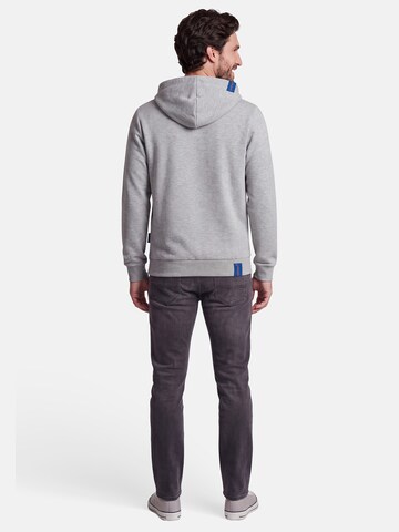 salzhaut Sweatshirt 'Heff - Moin' in Grau: Rückseite