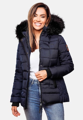 MARIKOO Winter Jacket 'Unique' in Blue