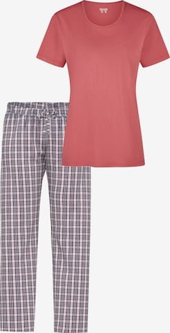 Ammann Pajama 'Mix & Match' in Pink: front