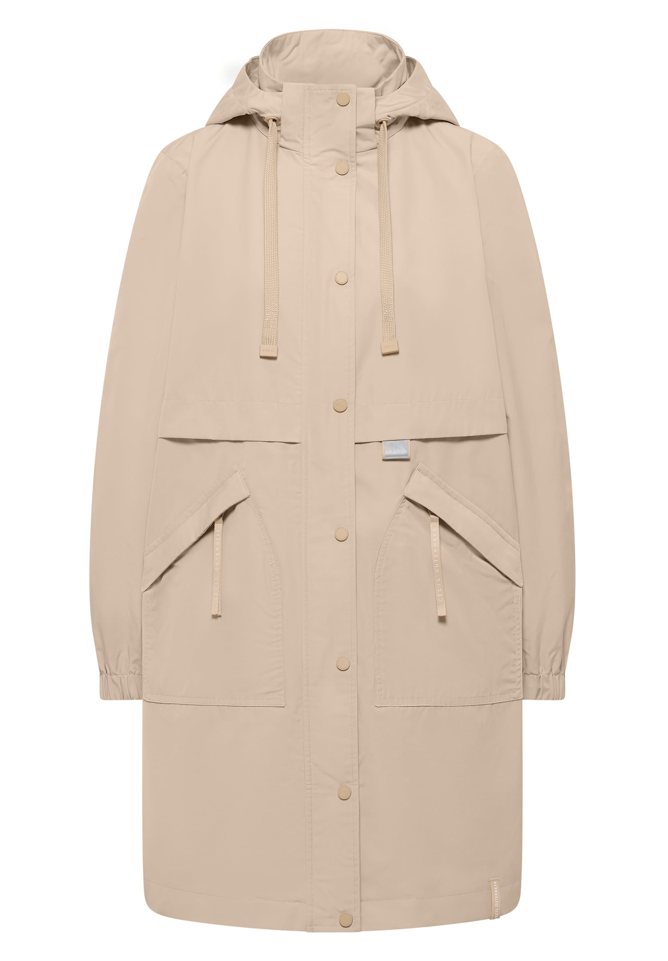 CECIL Between-Season Jacket in Beige: front