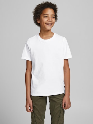 T-Shirt Jack & Jones Junior en blanc : devant