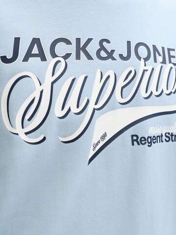 JACK & JONES Sweatshirt 'logo' in Blue
