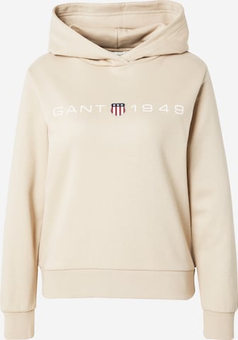 GANT - Sweatshirt em bege: frente