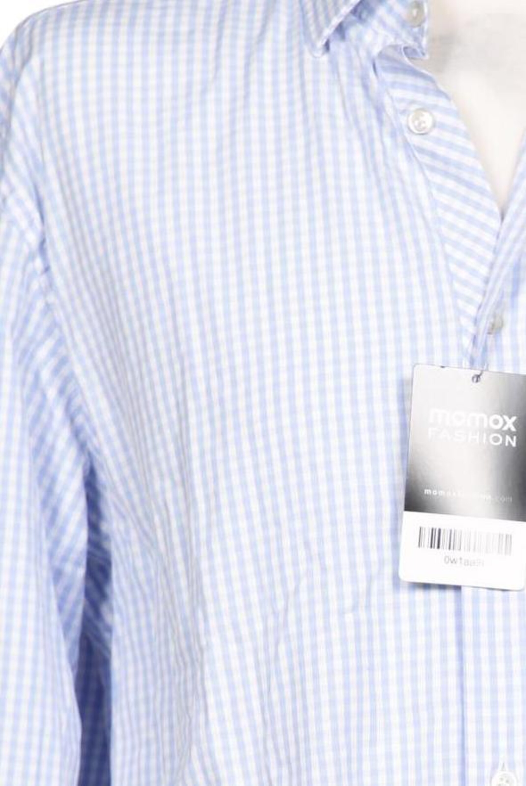 BOSS Button Up Shirt in XL in Blue