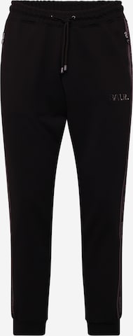 Tapered Pantaloni de la BALR. pe negru: față