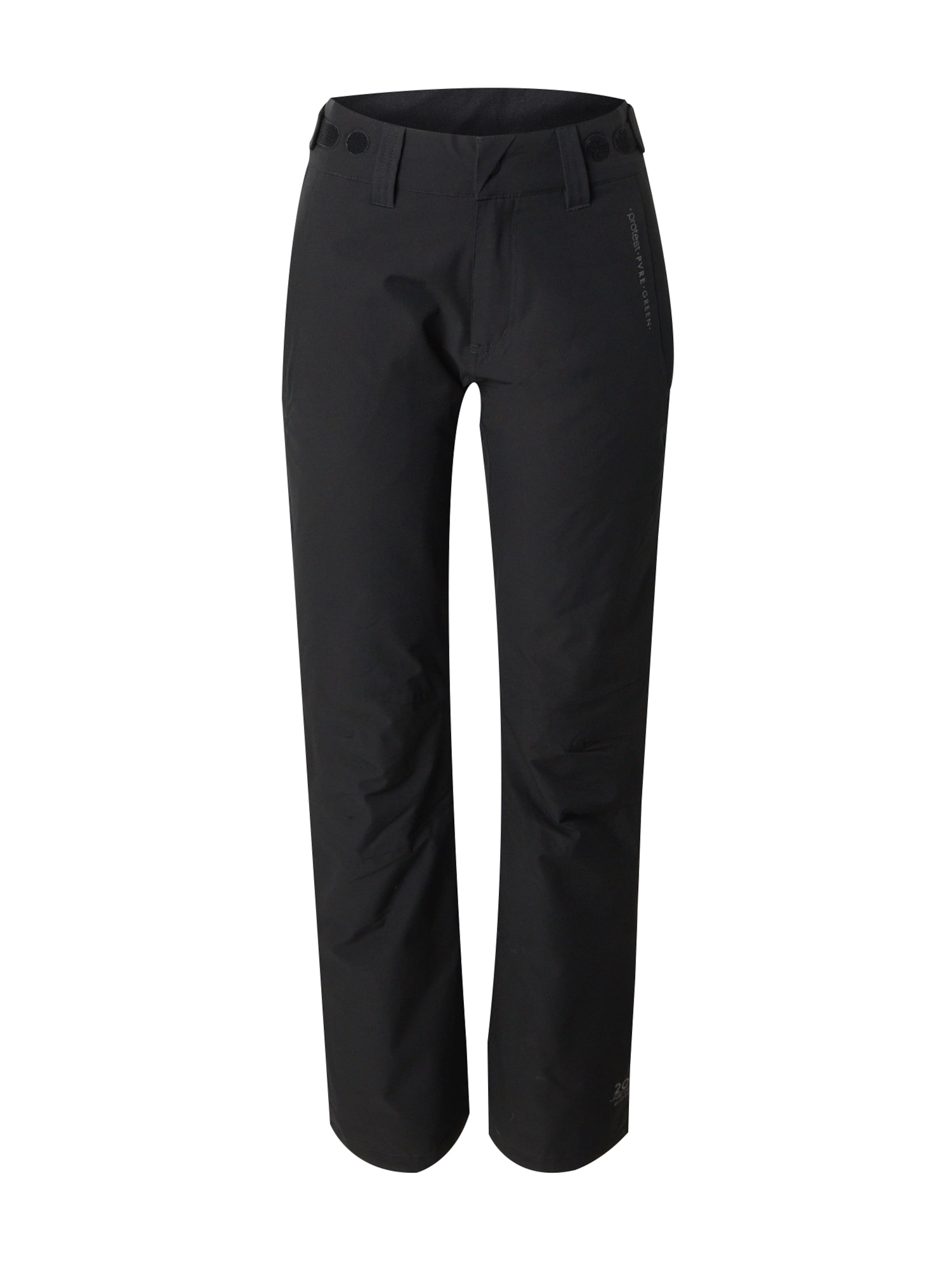 Regular Pantaloni sport 'CARMACKS' de la PROTEST pe negru: față