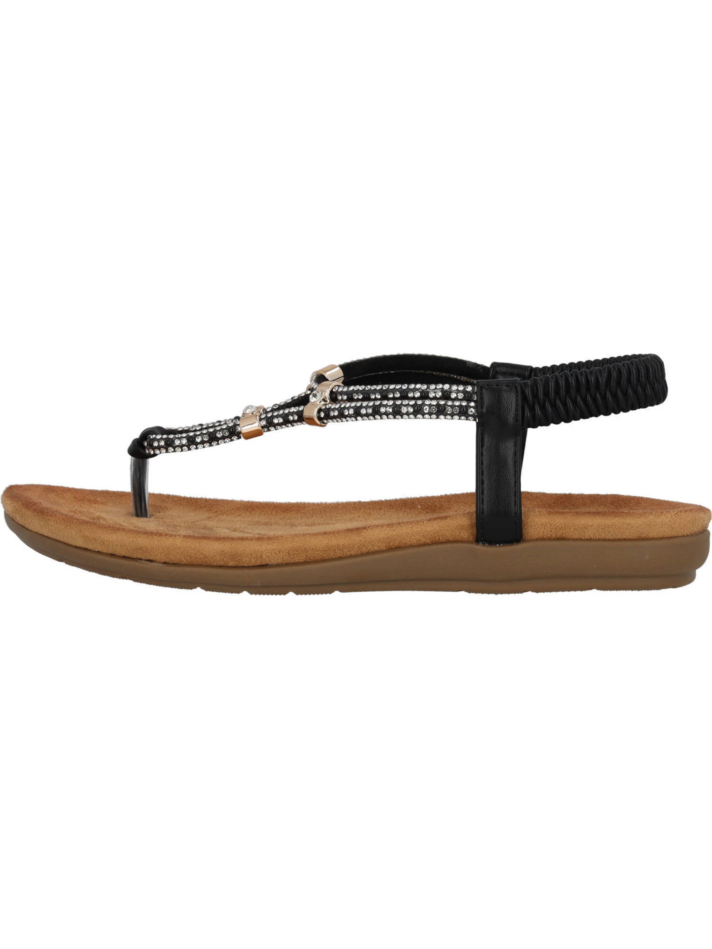Palado by Sila Sahin T-bar sandals 'Ugnu' in Black