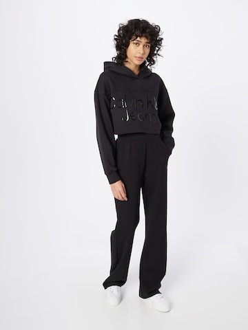 Calvin Klein Jeans Sweatshirt in Black: front