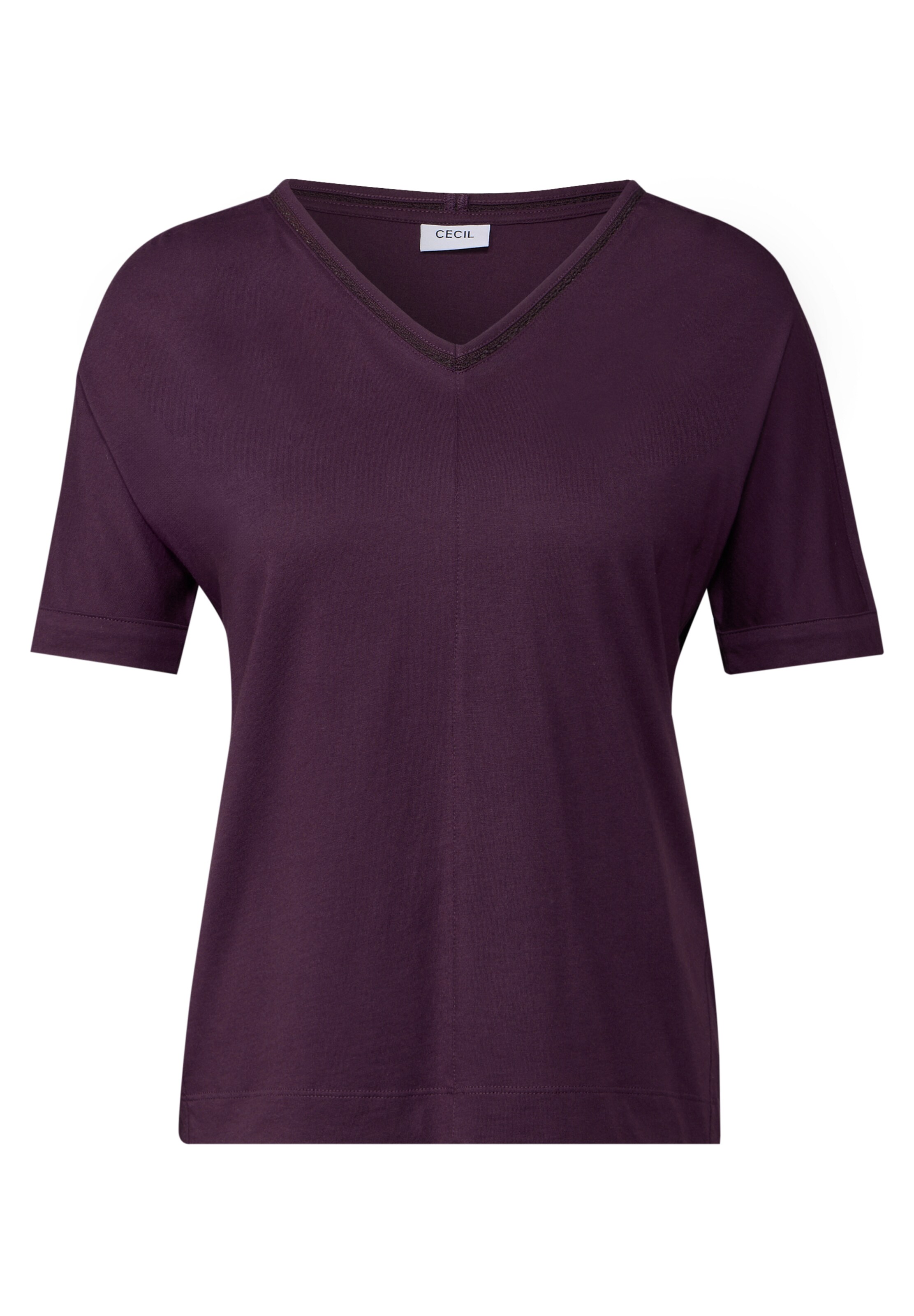 CECIL Shirt in Purple: front