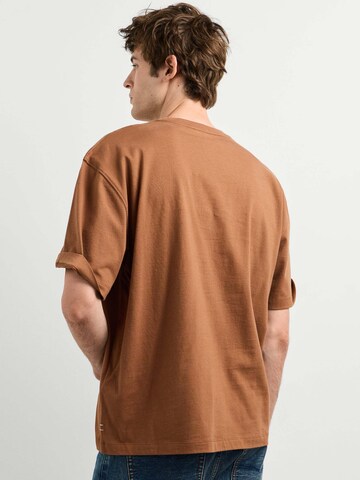 T-Shirt 'Coffeet' Pepe Jeans en marron