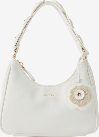 ALDO Käsilaukku 'FFLORALINE' värissä valkoinen: etupuoli