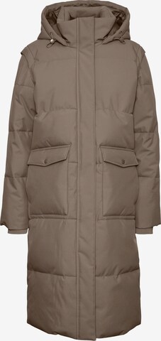 VERO MODA Wintermantel 'Madelyn' in Grijs: voorkant