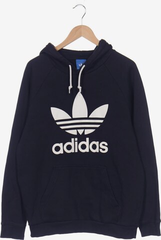 ADIDAS ORIGINALS Sweatshirt & Zip-Up Hoodie in L in Blue: front