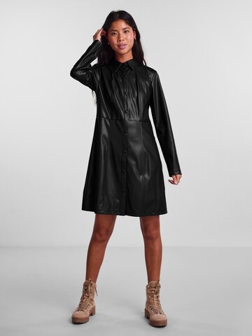 PIECES Shirt Dress 'Anette' in Black