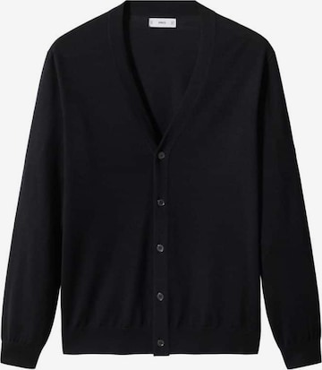 MANGO MAN Cardigan 'Willyc' i sort: forside