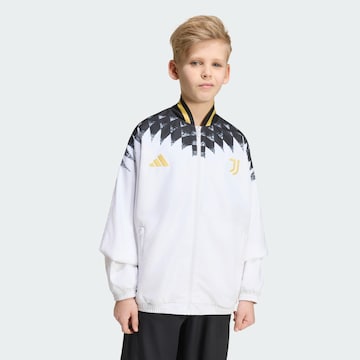 ADIDAS PERFORMANCE Sportjacka 'Juventus Turin Stadium' i vit: framsida