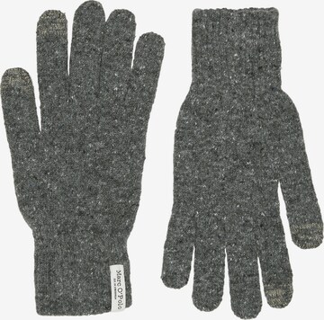 Marc O'Polo Full Finger Gloves in Grey: front