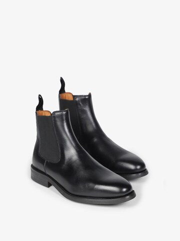 Scalpers Chelsea Boots in Schwarz