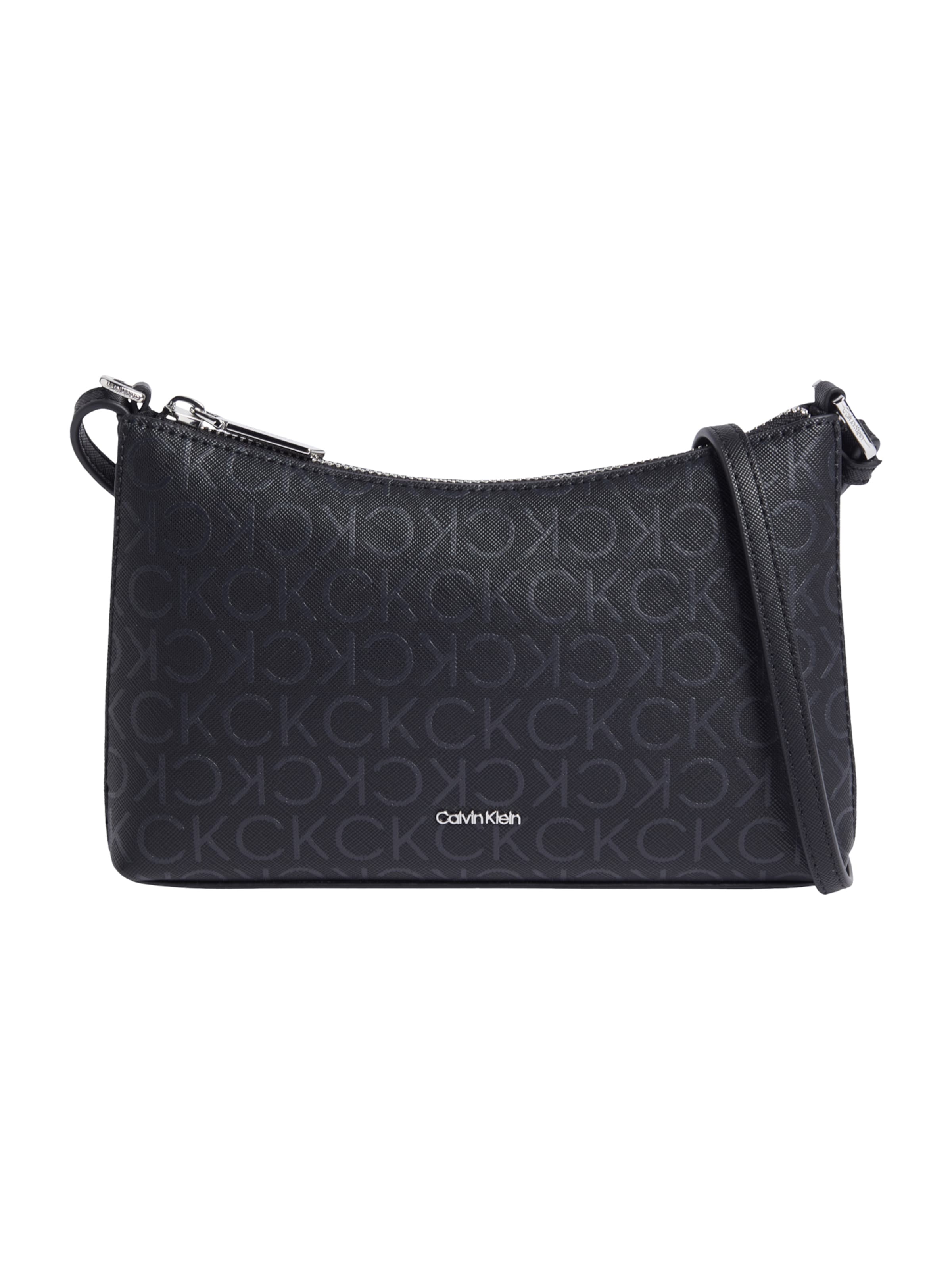 Borsa a tracolla di Calvin Klein in nero: frontale