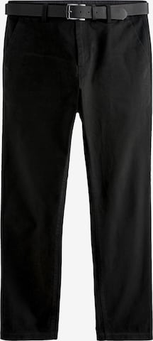 Pantalon chino Next en noir : devant
