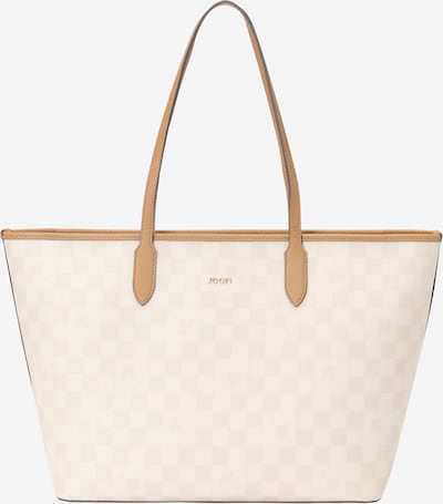 Pirkinių krepšys iš JOOP!, spalva – nebalintos drobės spalva, Prekių apžvalga