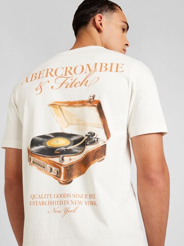 Abercrombie & Fitch Shirt 'SEASONAL IMAGERY' in Wit