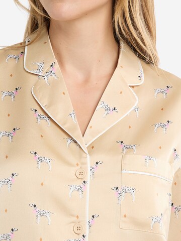 ETAM Slaapshirt 'HENRITA' in Beige