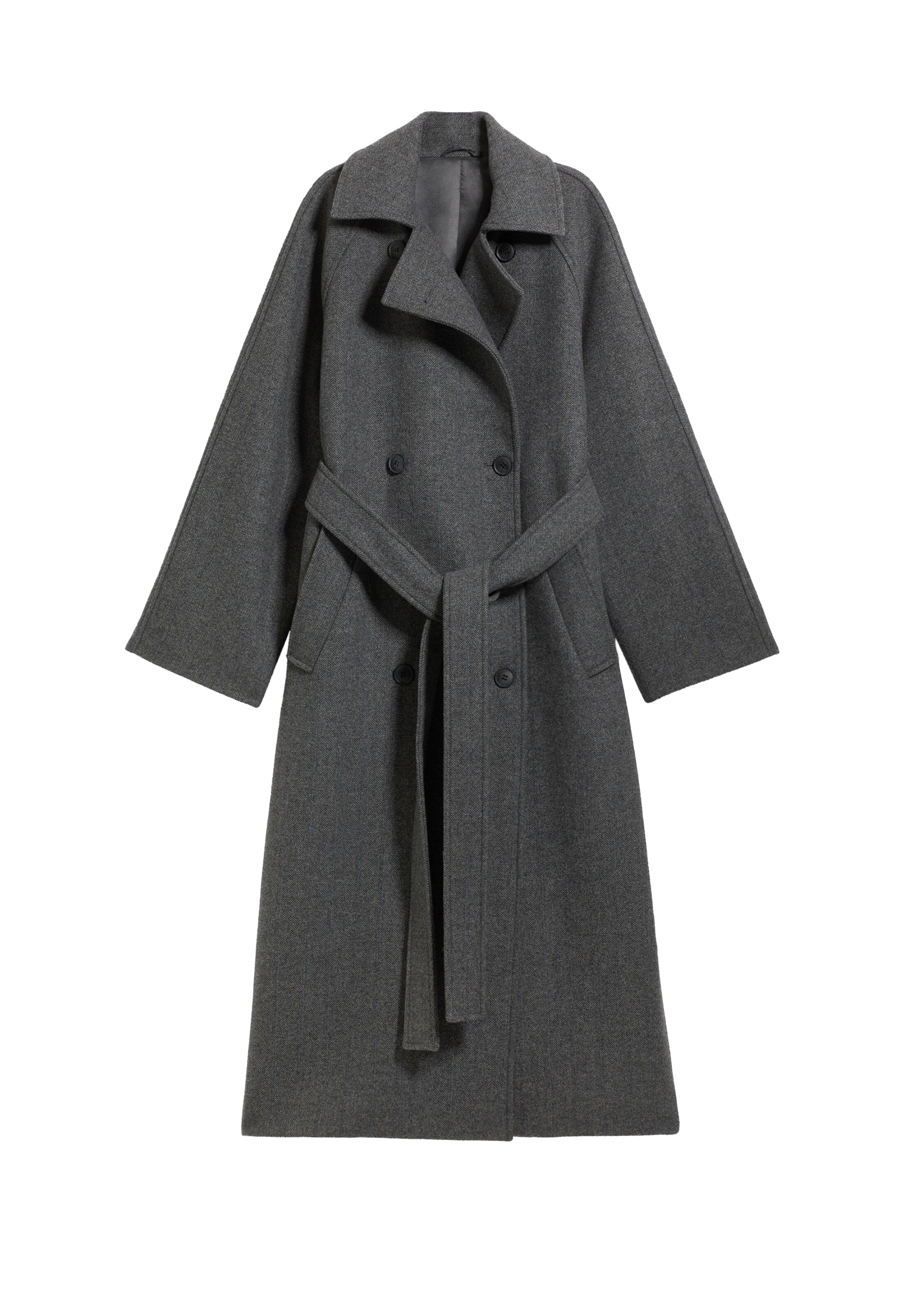 WEEKDAY Between-seasons coat 'Kia' in XS in Dark grey, Item view
